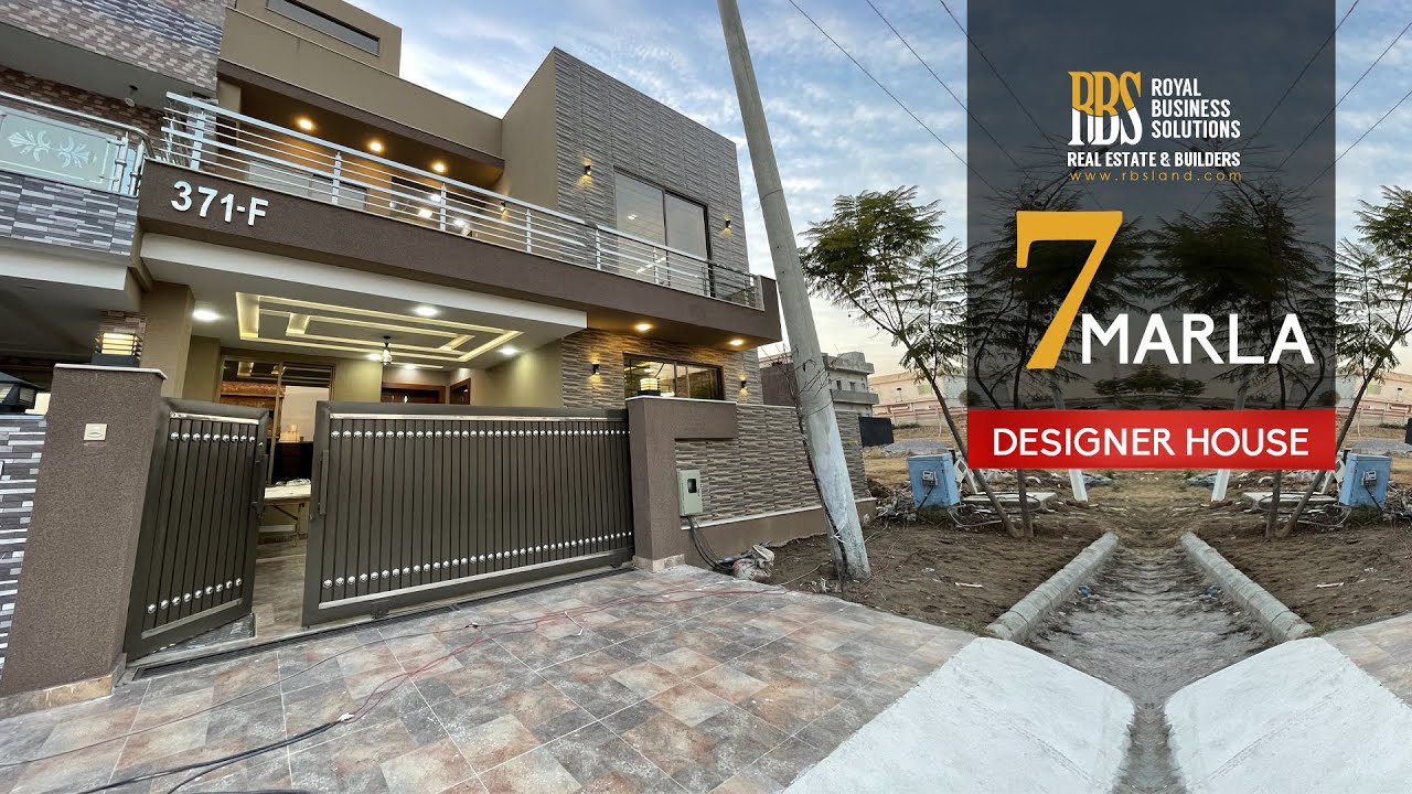7 Marla Designer House For Sale in Gulberg Greens Islamabad