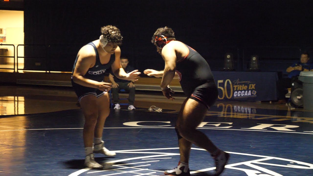 2022 Cerritos College Wrestling vs Fresno City Dual Highlights (Part 2)