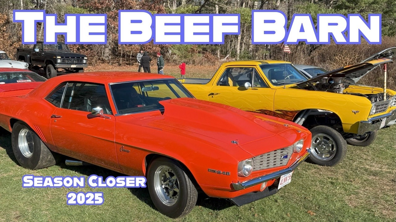 В Beef Barn представлено более 500 классических автомобилей на закрытии сезона!