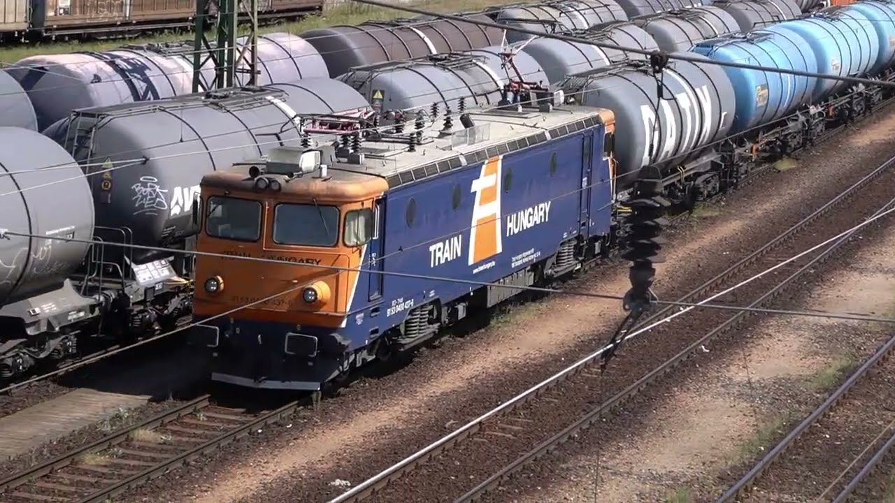 Trains at Budapest-Ferencváros