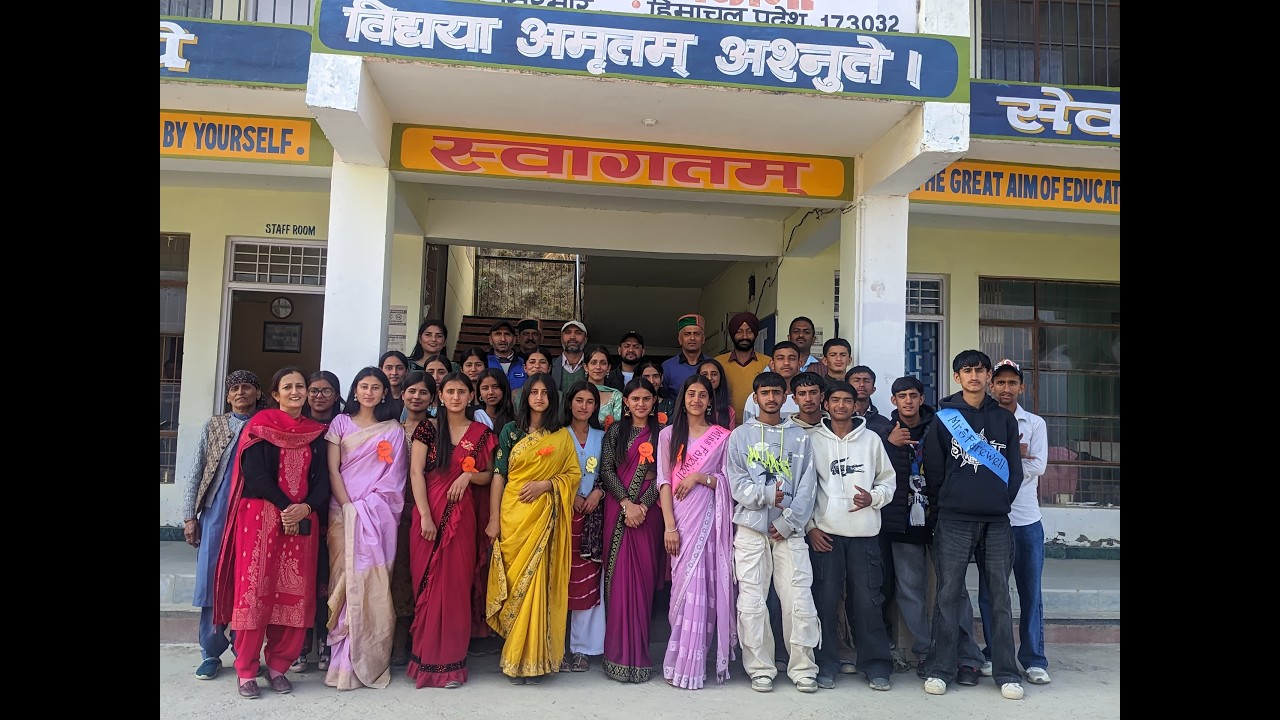 Farewell Party at GSSS Bhalar-Bhalona #farewell #party 
