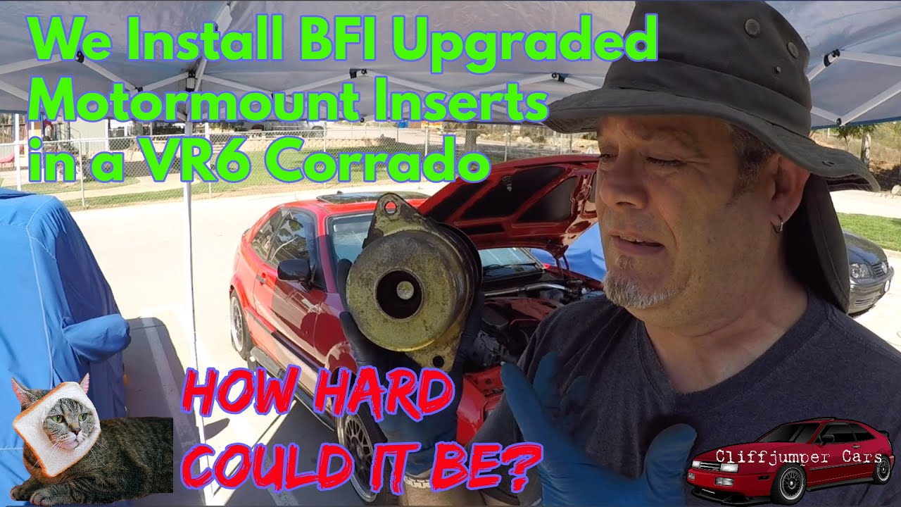 We Show You How To Install BFI VR6 Rear Motormount Inserts