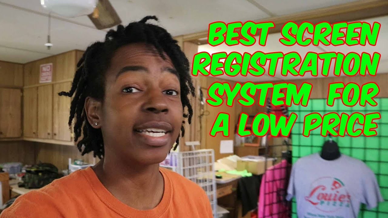 Best Screen Printing Registration Template For Cheap