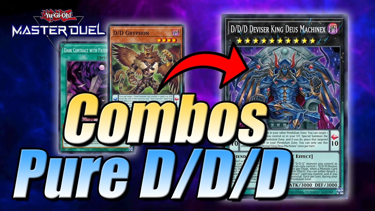 EVERYTHING YOU NEED TO KNOW!!! D/D/D COMBOS FOR MASTER DUEL!!! POST SELECTION PACK: INVINCIBLE RAID!