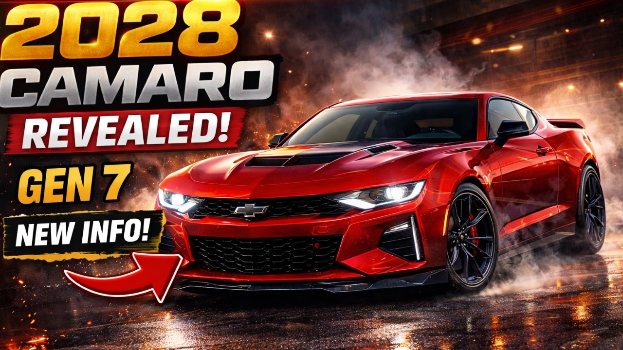 The 2028 Gen 7 Camaro Is REAL &ndash; Here&rsquo;s What We Just Learned