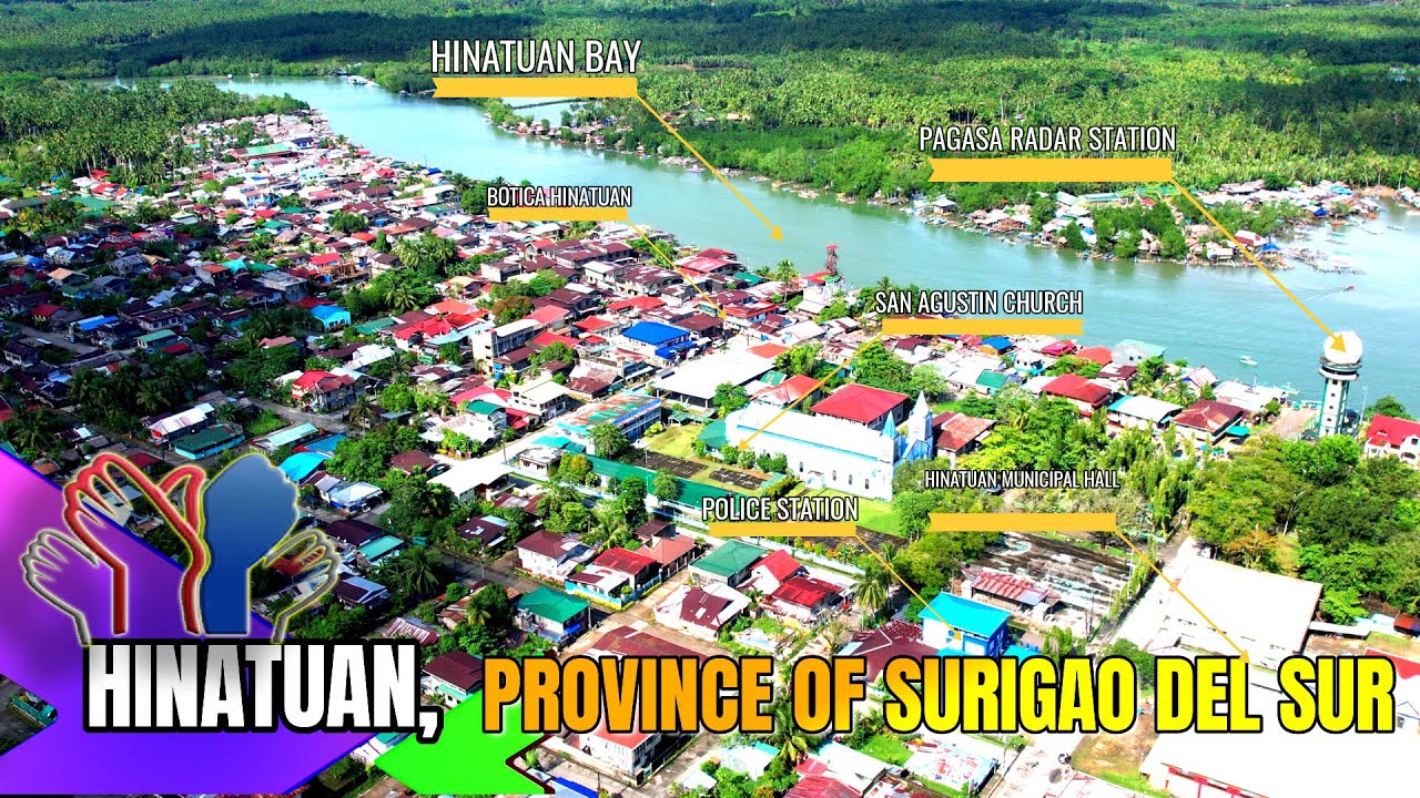 HINATUAN, SURIGAO DEL SUR| DRONE SHOTS | 4K | ZC Explore PH
