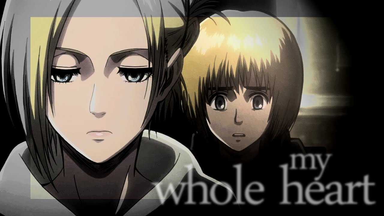 armin/annie | tell me now, where was my fault?