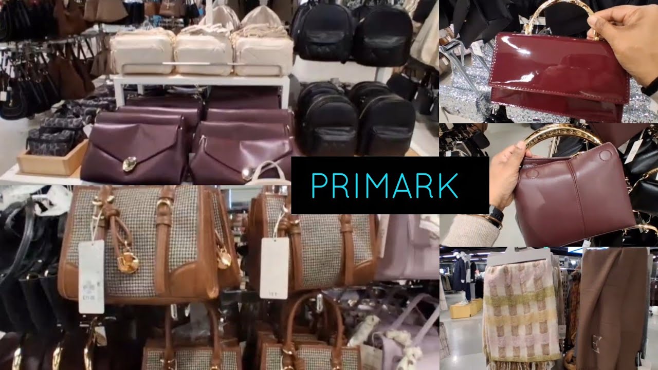 PRIMARK BAGS & WINTER ACCESSORIES NEW COLLECTION OCTOBER 2025.