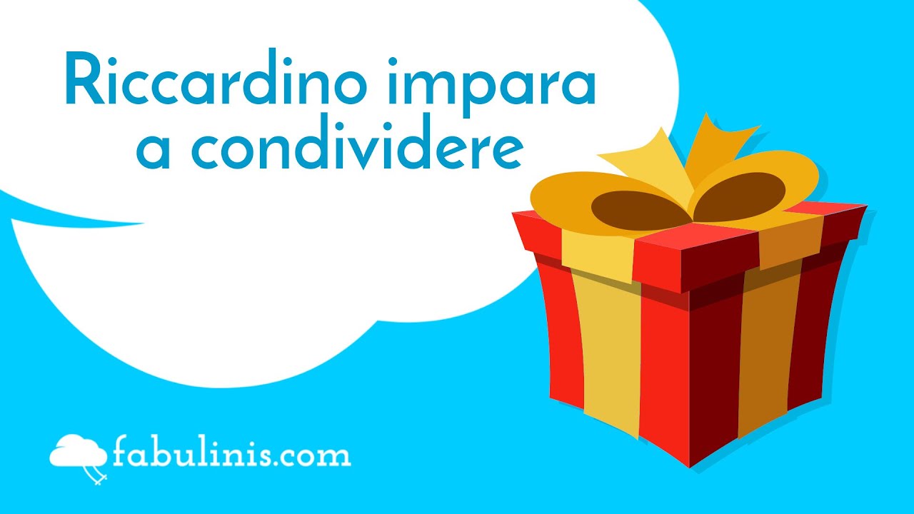 Riccardino impara a condividere 🎁 favole per bambini raccontate