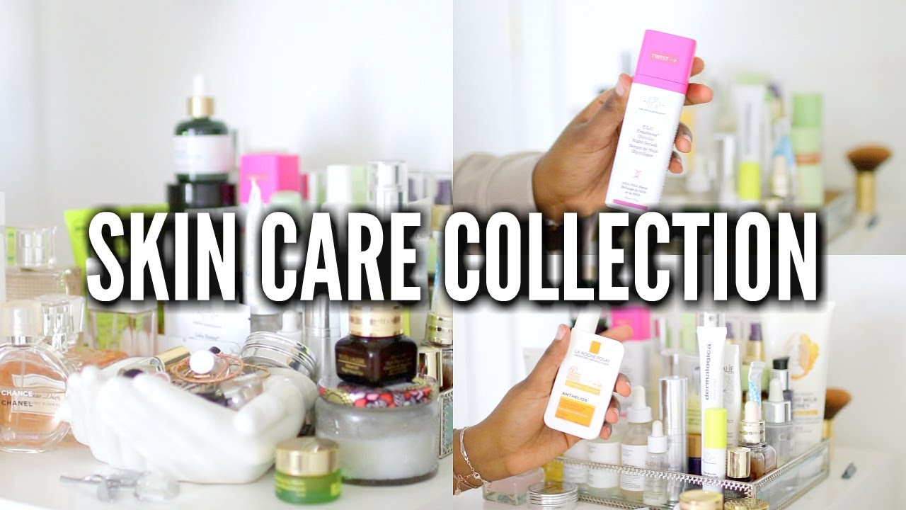 MY SKINCARE COLLECTION + DECLUTTER | Aysha Abdul