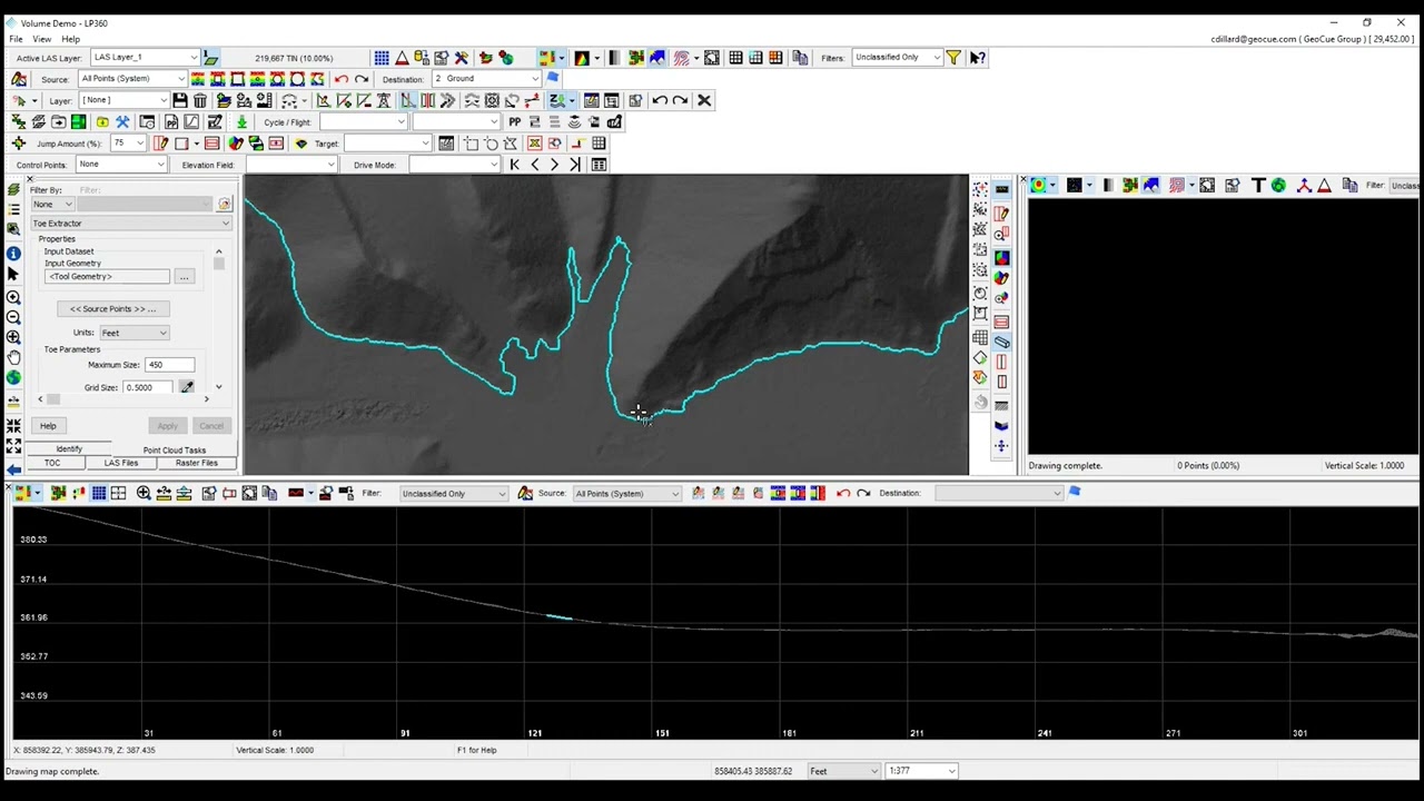 How to do Volume Calculation with LP360 Drone
