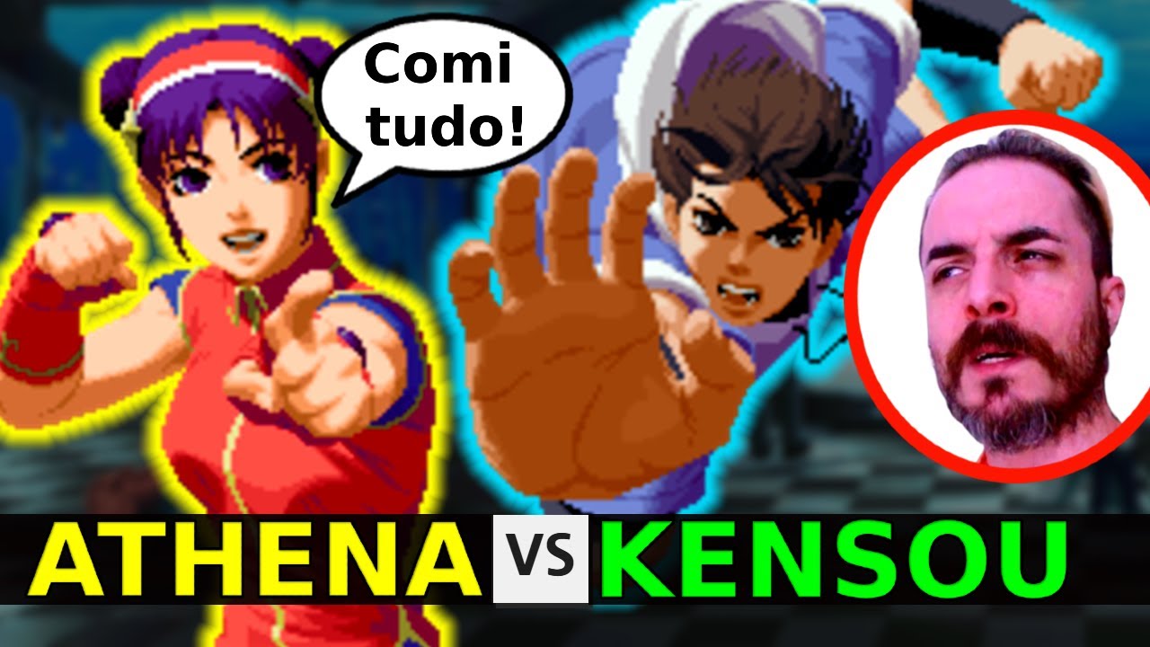 ATHENA VS KENSOU: TUDO O QUE FALAM EM KOF!