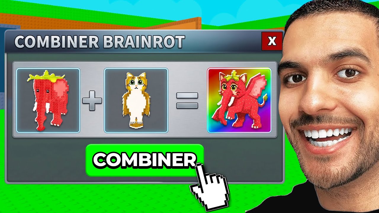 Steal a Brainrot, mais tu peux COMBINER les Brainrots !  
