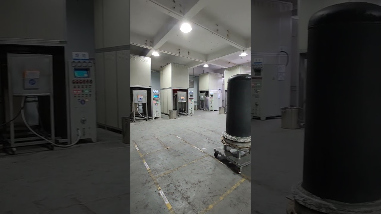 Heat pipe sintering and annealing workshop #heatsink #heatpipe #factory