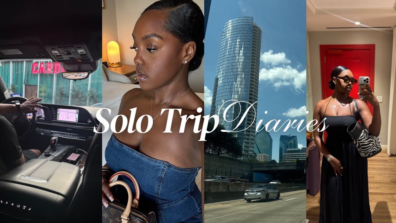 First Solo Trip to Dallas 🤍| Luxury hotel, $78M mansion influencer event, keith lee matcha + more!
