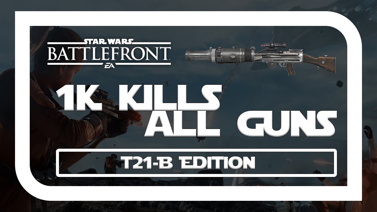 1k Kills, All Guns - T21-B Edition