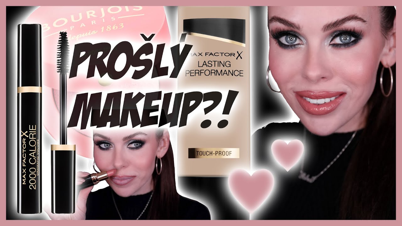😱 LÍČÍM SE S MÝMI ÚPLNĚ PRVNÍMI MAKEUP PRODUKTY! 😱