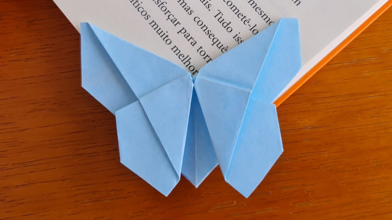 COMO FAZER BORBOLETA DE ORIGAMI