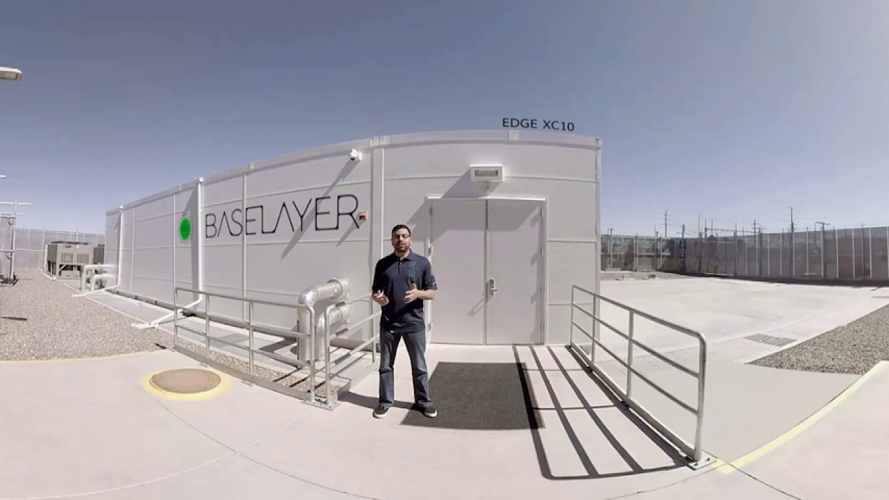 Baselayer VR Modular Data Center Tour