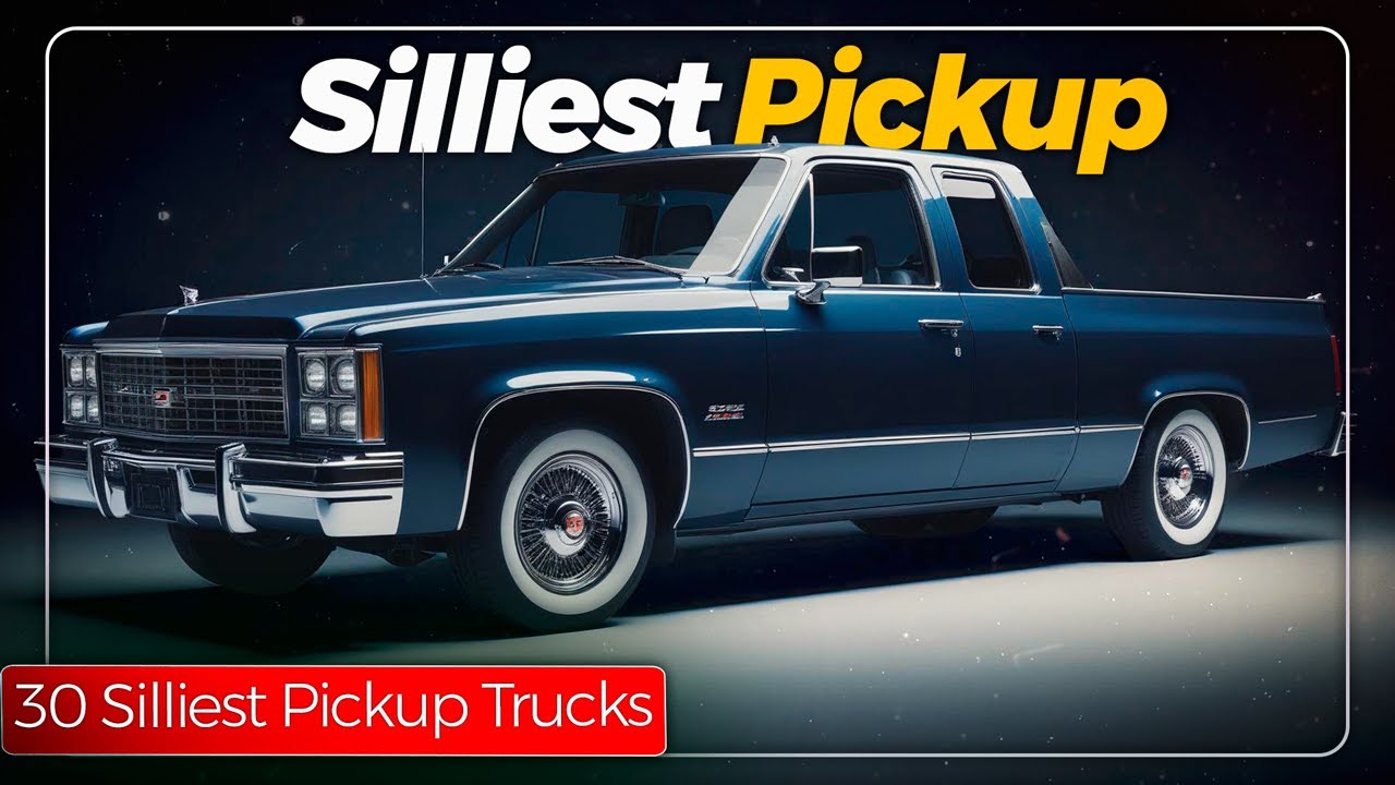 30 Silliest Pickup Trucks Of All Time! You've Never Seen!