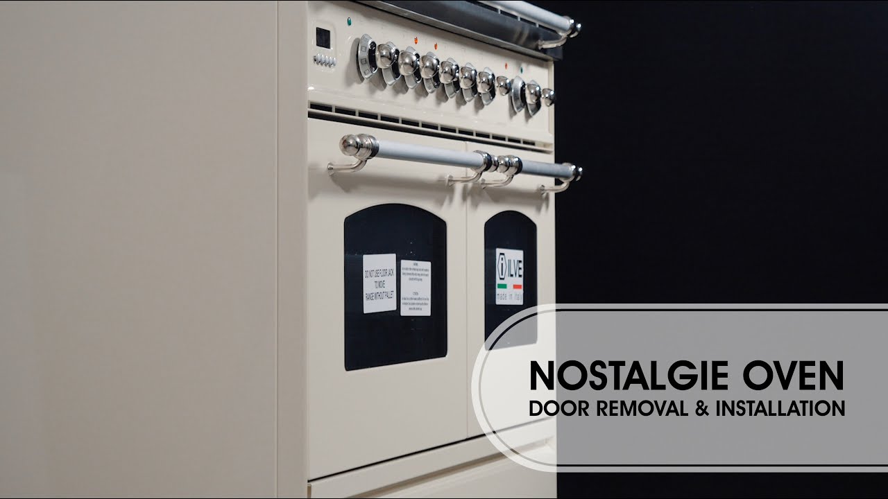 Nostalgie Oven Door Removal and Installation