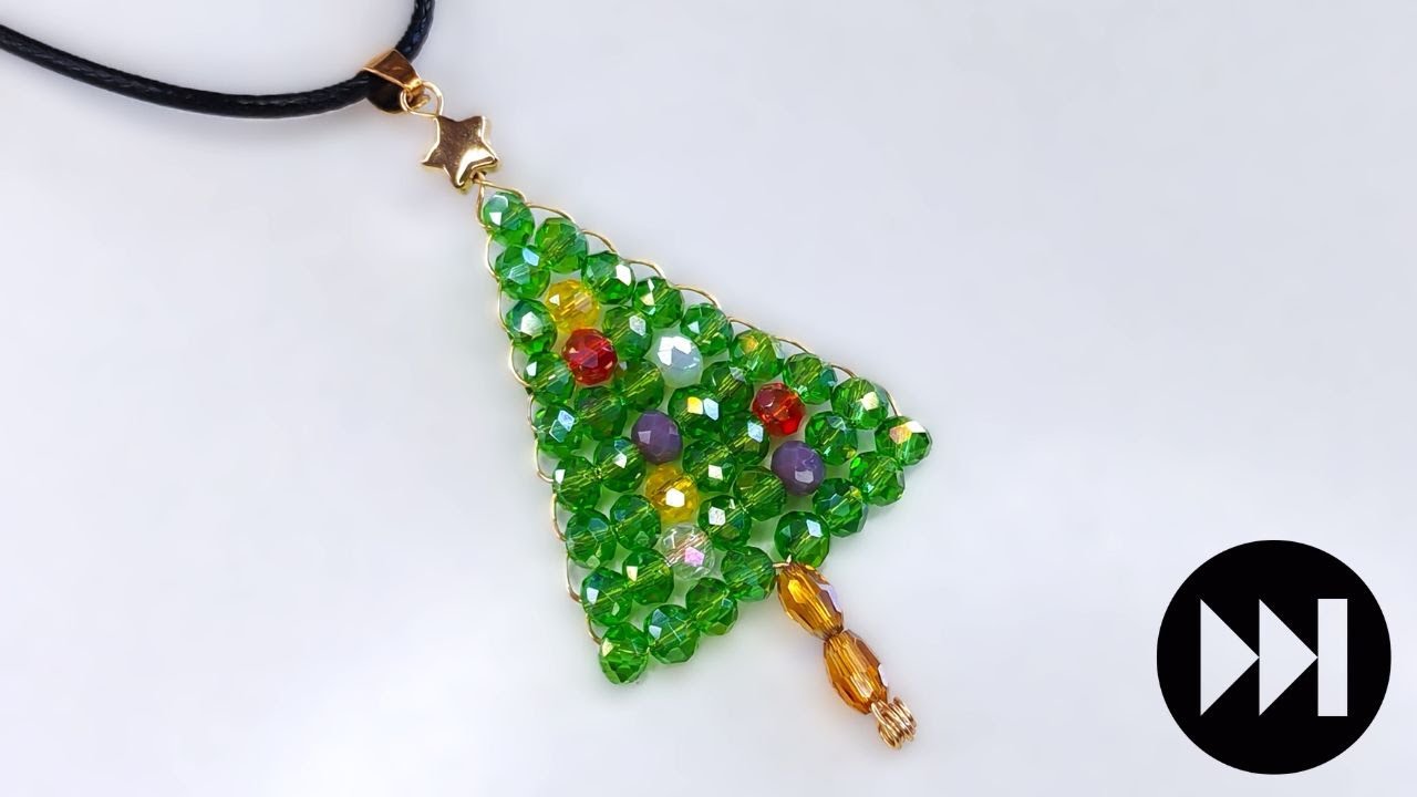 Arbolito de cristales para Navidad, versi&oacute;n r&aacute;pida