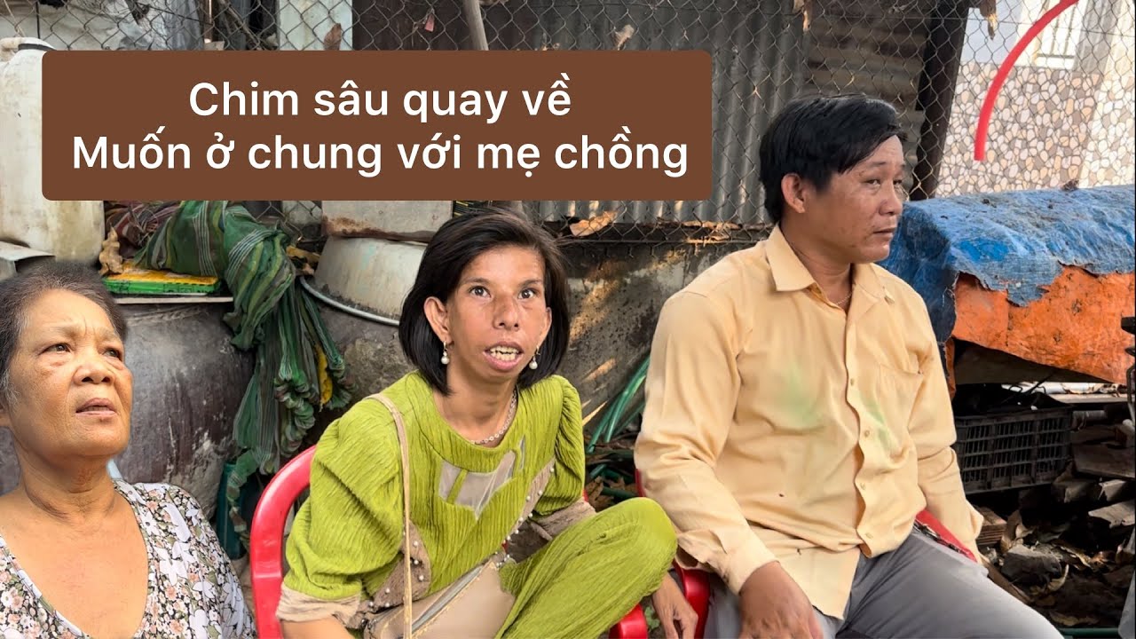 Chấn động - Chim sâu về chạm mặt mẹ chồng ở luôn.