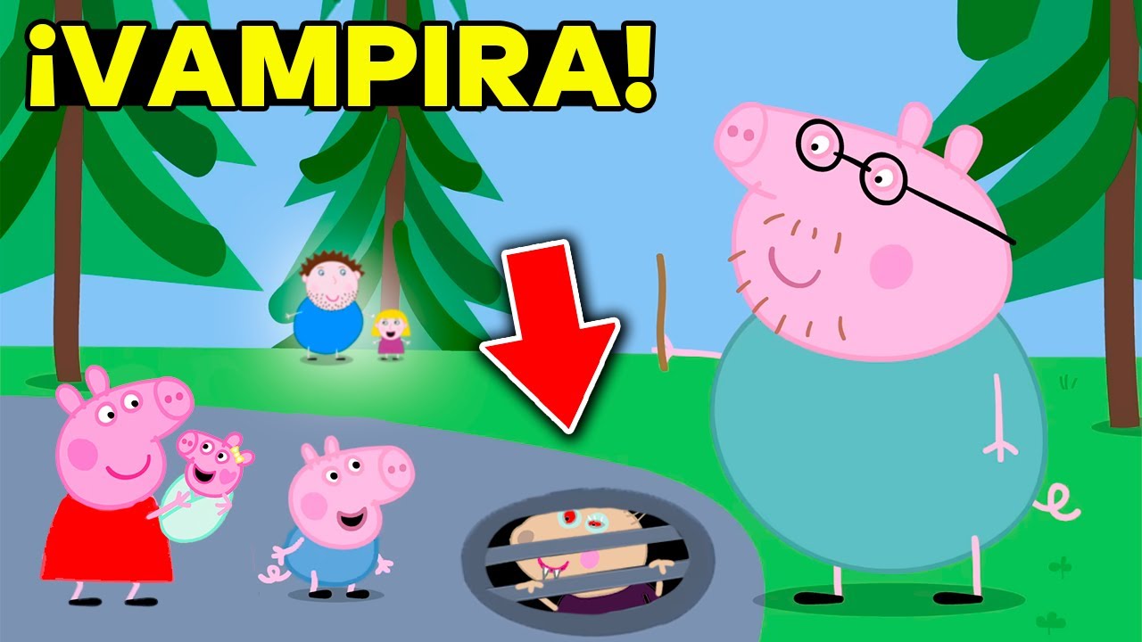 ¡MADAME GAZELLE es una Vampira! ¿EVIE está en Peligro? (Peppa Pig)