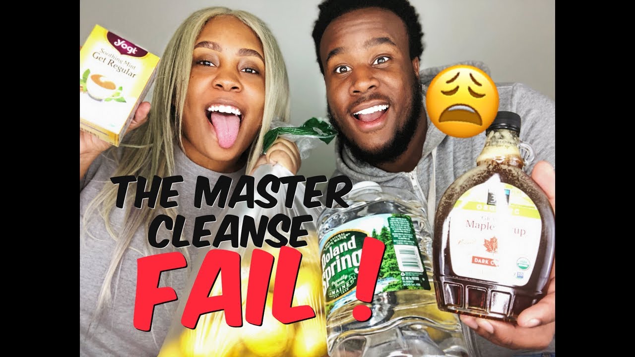 The Master Cleanse FAIL !! ( Lemonade Diet )