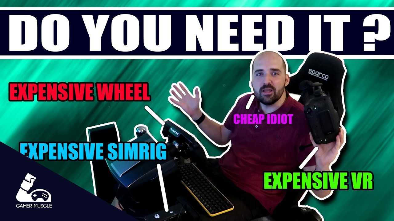 Is expensive Sim Racing gear a waste of money ?