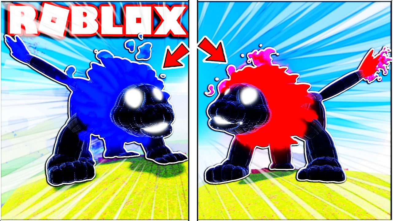 HOW TO GET CARTOON LION IN TINY UNIVERSE ROBLOX!