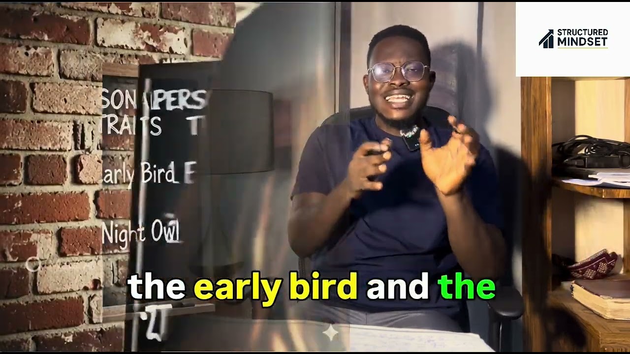 Early Bird Night Owl #StructuredMindset #SelfIdentity #PsychologyFact #PersonalBrand #MindsetMatters