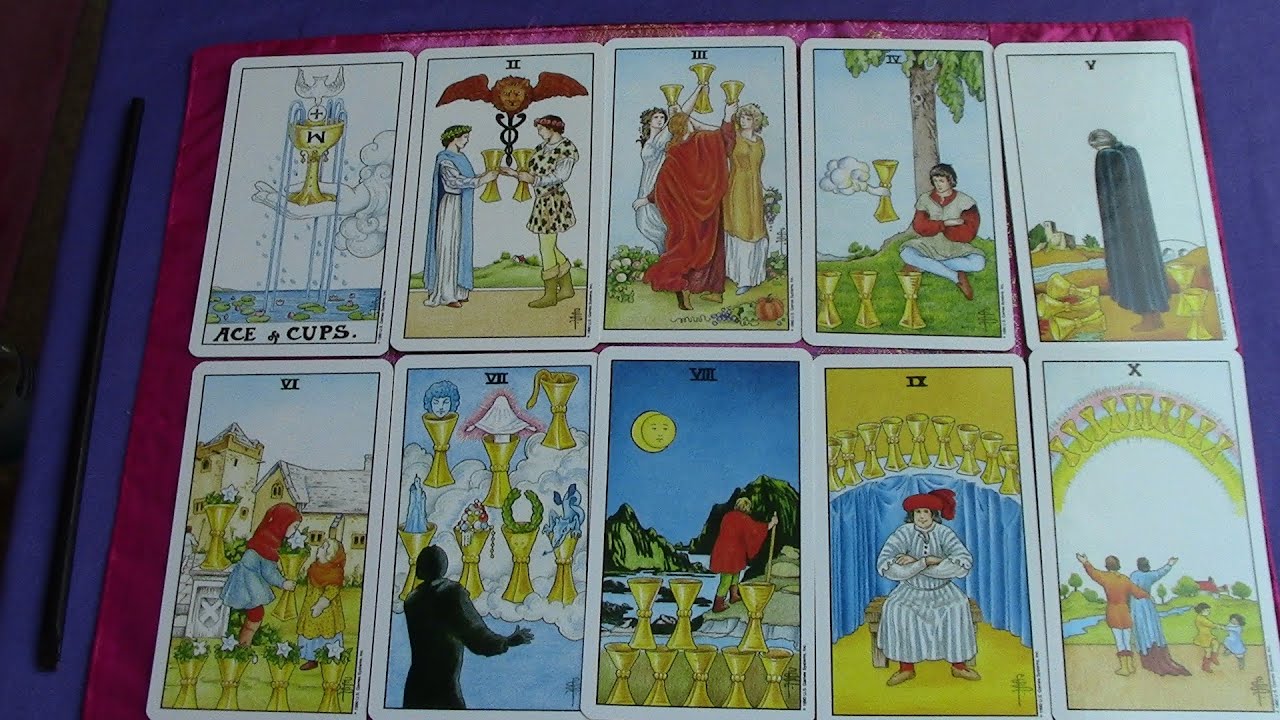 Cups Tarot Card Meaning Minor Arcana Suit Cups - Pt 1 Introduction to the Suit of Cups Overview