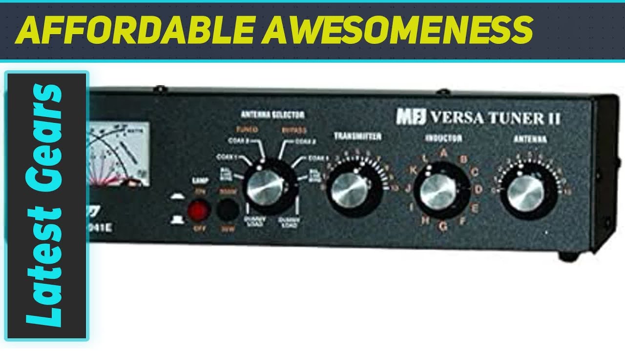 MFJ-941E HF Antenna Tuner: Unlocking Maximum Performance!