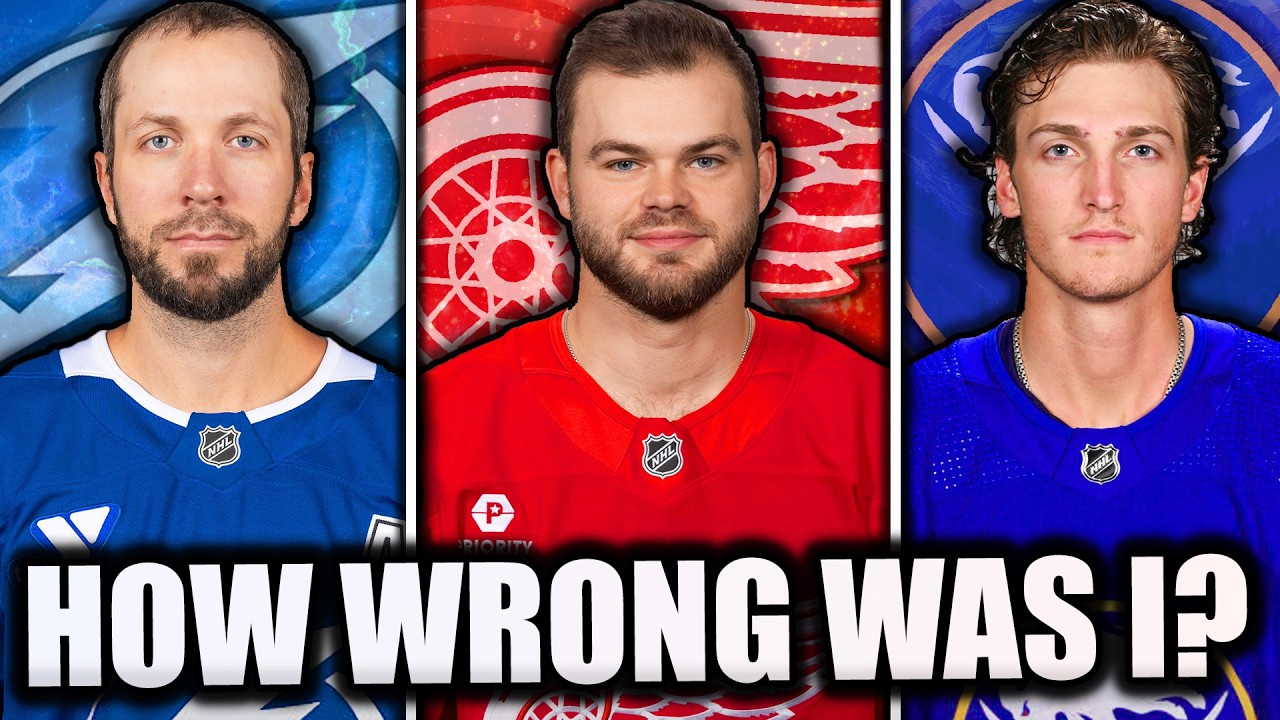 Grading My 2026 NHL Season Predictions!