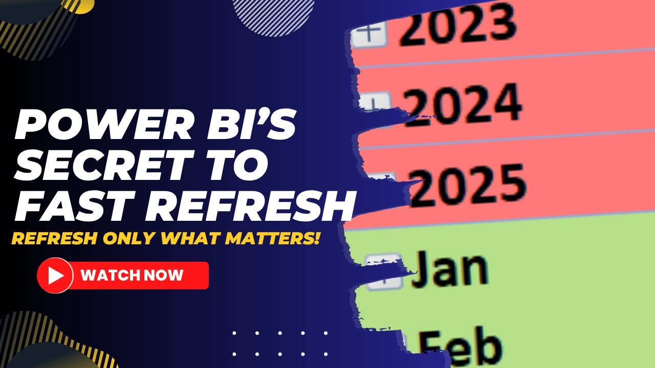 How to Setup Incremental Refresh in Power BI | Load Data Faster | MiTutorials