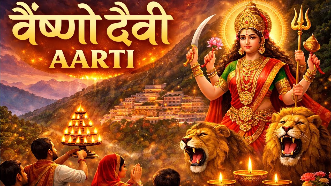 वैष्णो देवी आरती | Vaishno Devi Aarti | Jai Mata Di | Morning / Evening Aarti