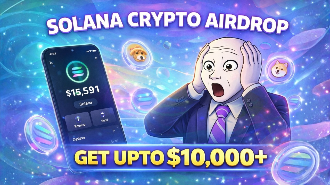 Solana Crypto Airdrop 2026: How I'm Claiming $10,000 (Full Breakdown)
