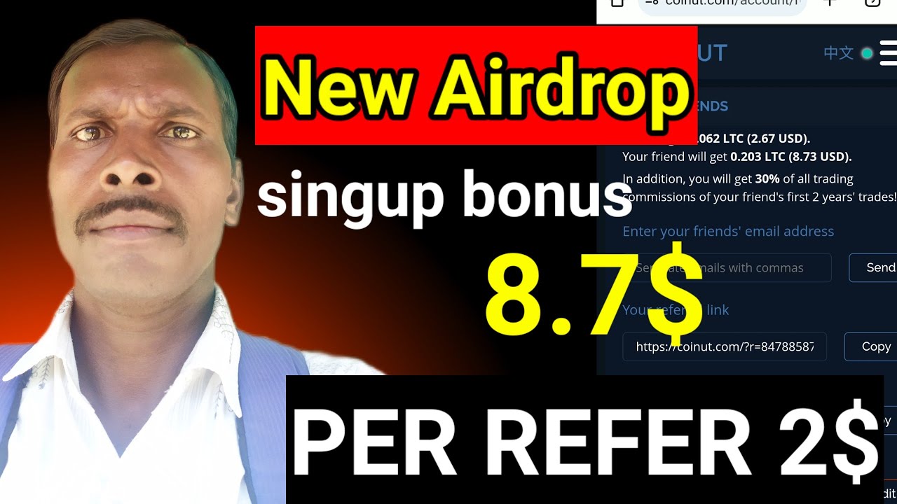 coinut exchange airdrop || new exchange airdrop today || new airdrop today