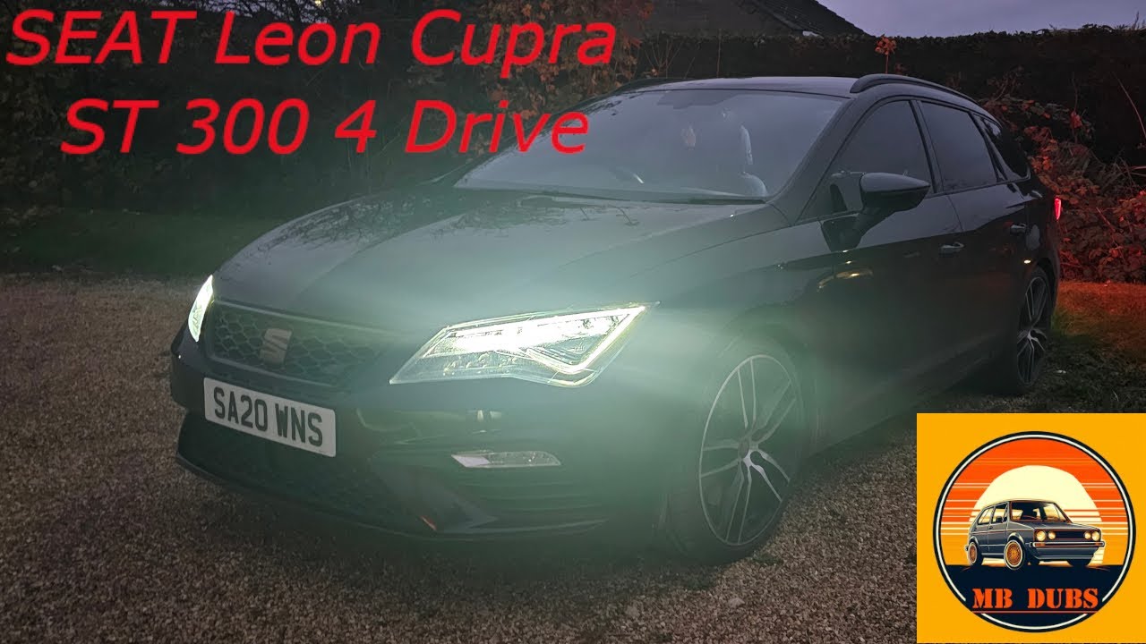 The new 'Family' car Seat Leon Cupra ST 300 4 Drive With Launch Control test!