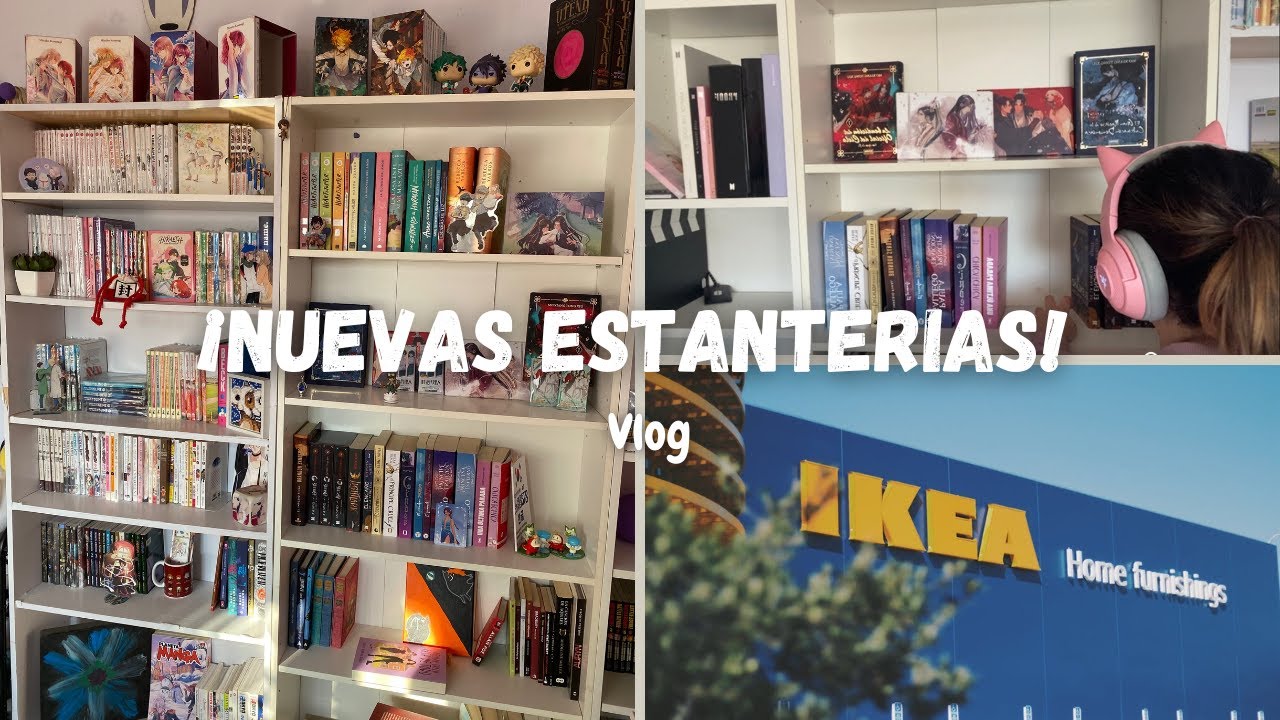 ✨ NUEVAS ESTANTERÍAS DE MANGA | Vlog ✨