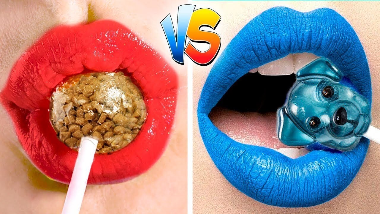 İNSAN VS KÖPEK Yemek Yarışması | Gotcha  Viral!'den Havalı Yemek Hack'leri ve Komik Anlar!