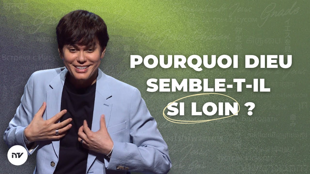 Que faire quand Dieu semble loin ? | Joseph Prince | New Creation TV Français