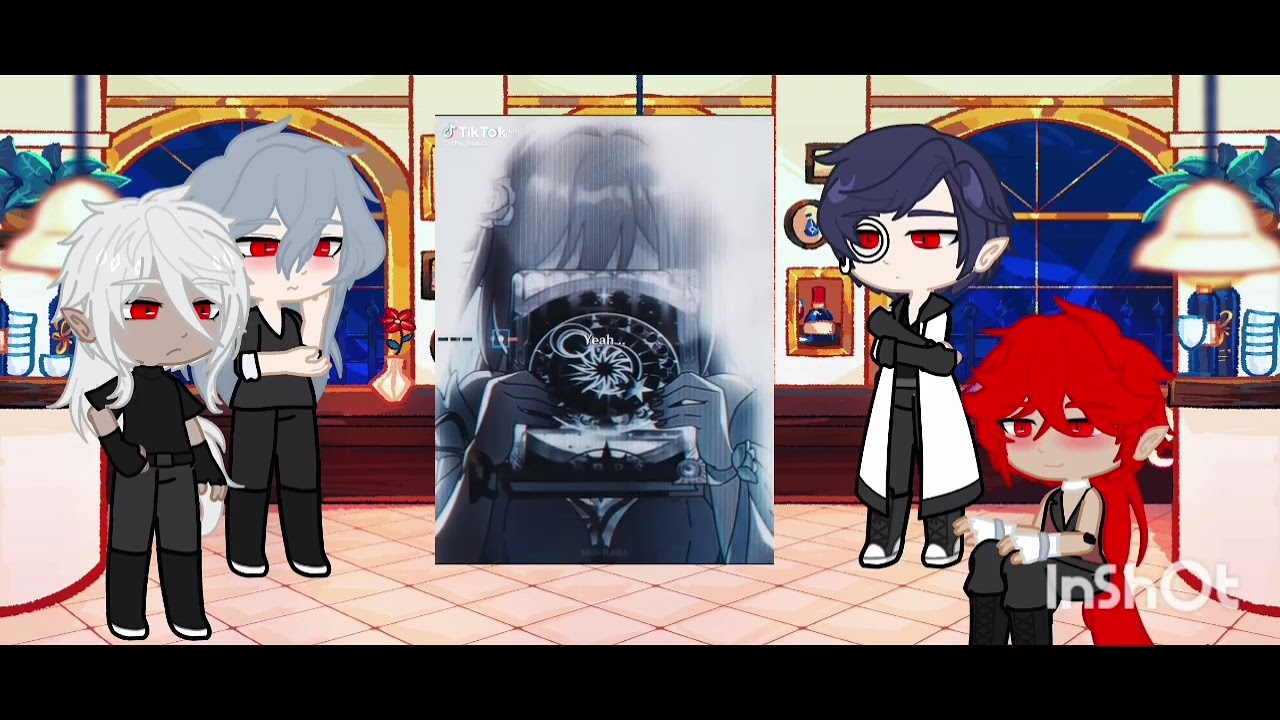 Dark fall react to leon as...(🇧🇷/🇺🇸) (part 1/1)