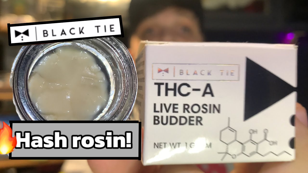 THCA ROSIN?! BLACK TIE CEREAL MILK!