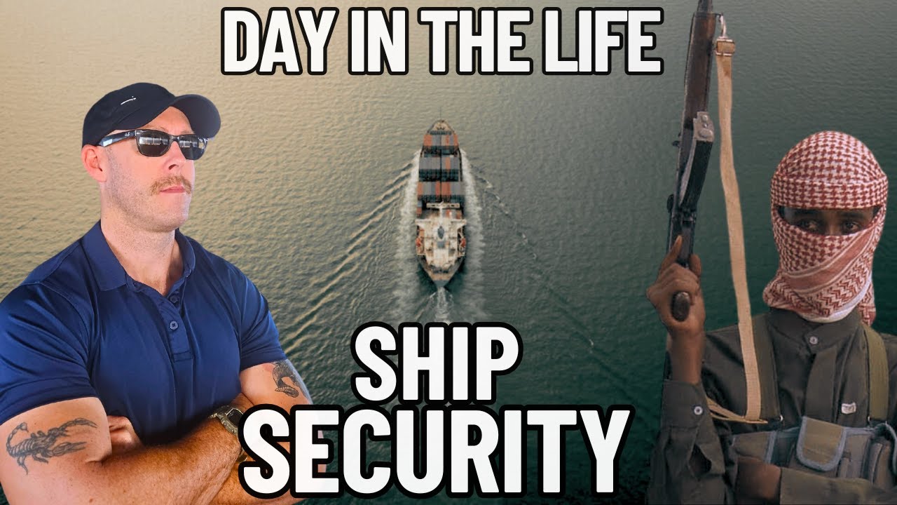 SHIP'S SECURITY | SOMALI PIRATES vs CARGO SHIP | DAY IN THE LIFE MARITIME SECURITY