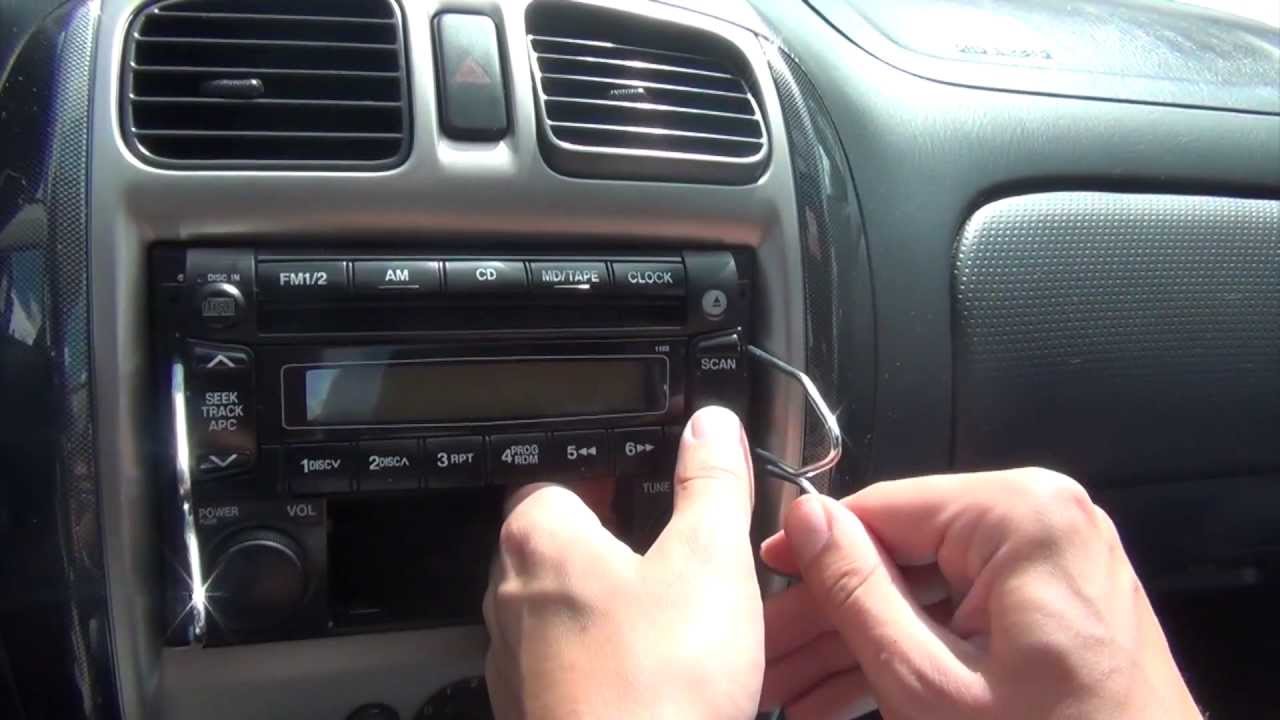 GTA Car Kits - Mazda Protege 2000, 2001, 2002, 2003 iPod, iPhone and AUX adapter installation