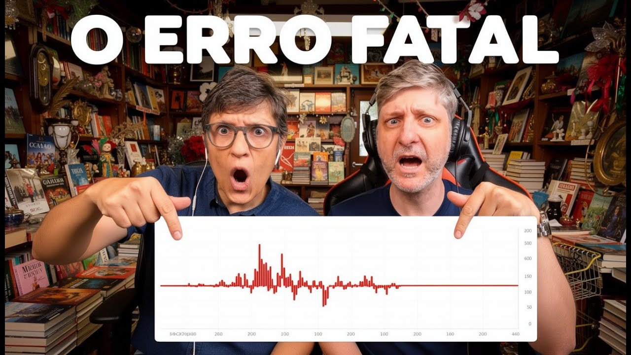 Por que seu primeiro livro pode FRACASSAR (e por que isso é bom)