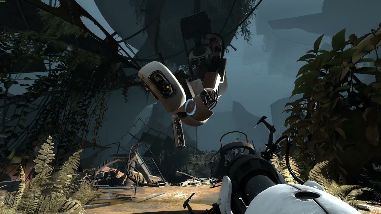 встреча с  GLaDOS   прохождение portal 2 # 2