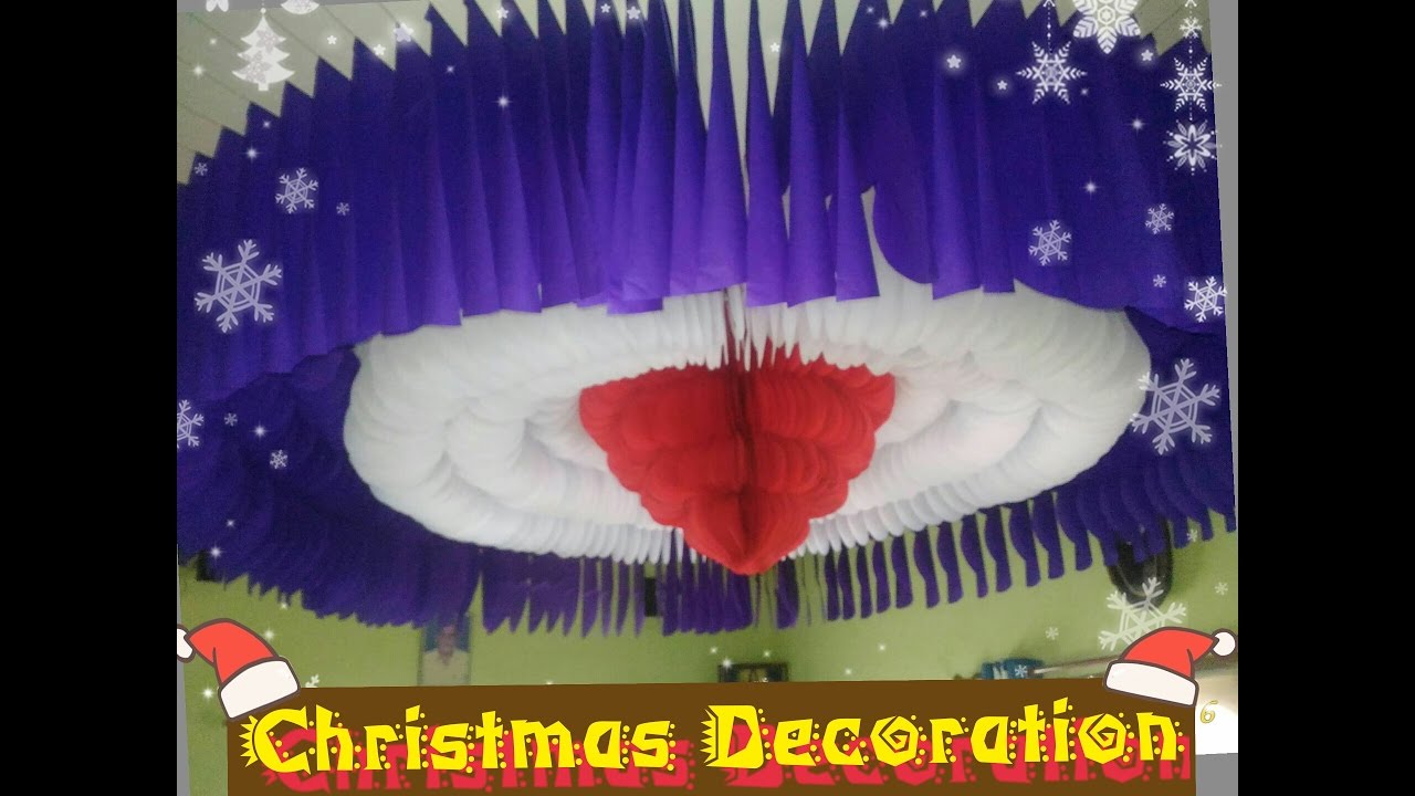 Christmas Decoration Idea's (Flower On Ceiling) #imazicaart